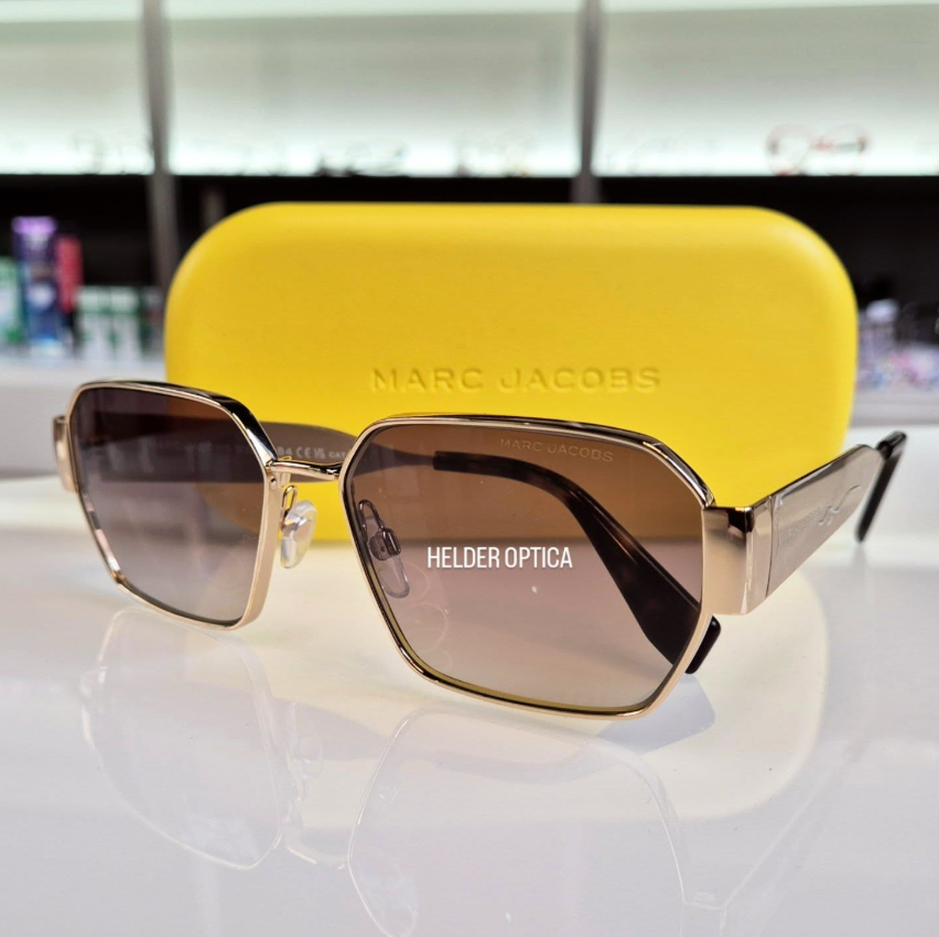 Marc Jacobs — óculos dourado angular