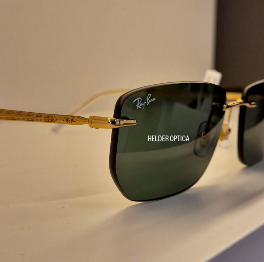 Ray-Ban Rectangular — dourado